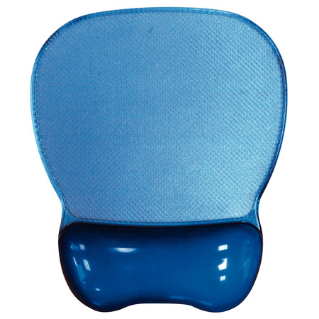 AIDATA Crystal Gel Mouse Pad Wrist Rest, Blue CGL003B